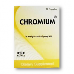 Chromium 200 mcg Mepaco ( Chromium ) 20 capsules 